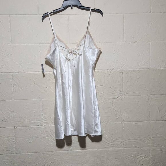 NWT Apt 9 Size XL Cream BabyDoll Chemise Slip Nightie Lace - Picture 5 of 5